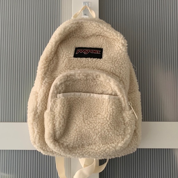 jansport fuzzy backpack